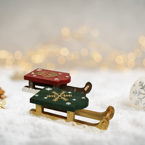 Christbaumanhänger "Schlitten"