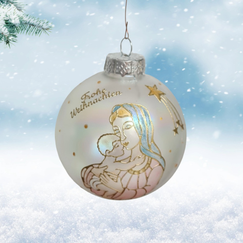 Christbaumkugel "Maria"