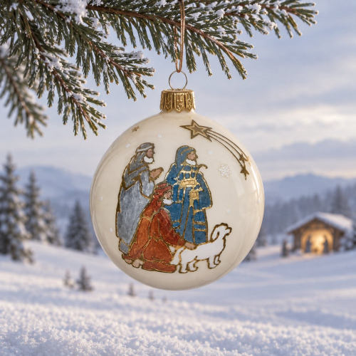 Christbaumkugel "Heilige Drei Könige"