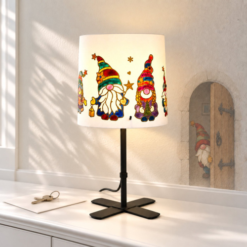 Lampe mit Wichteln (220V)